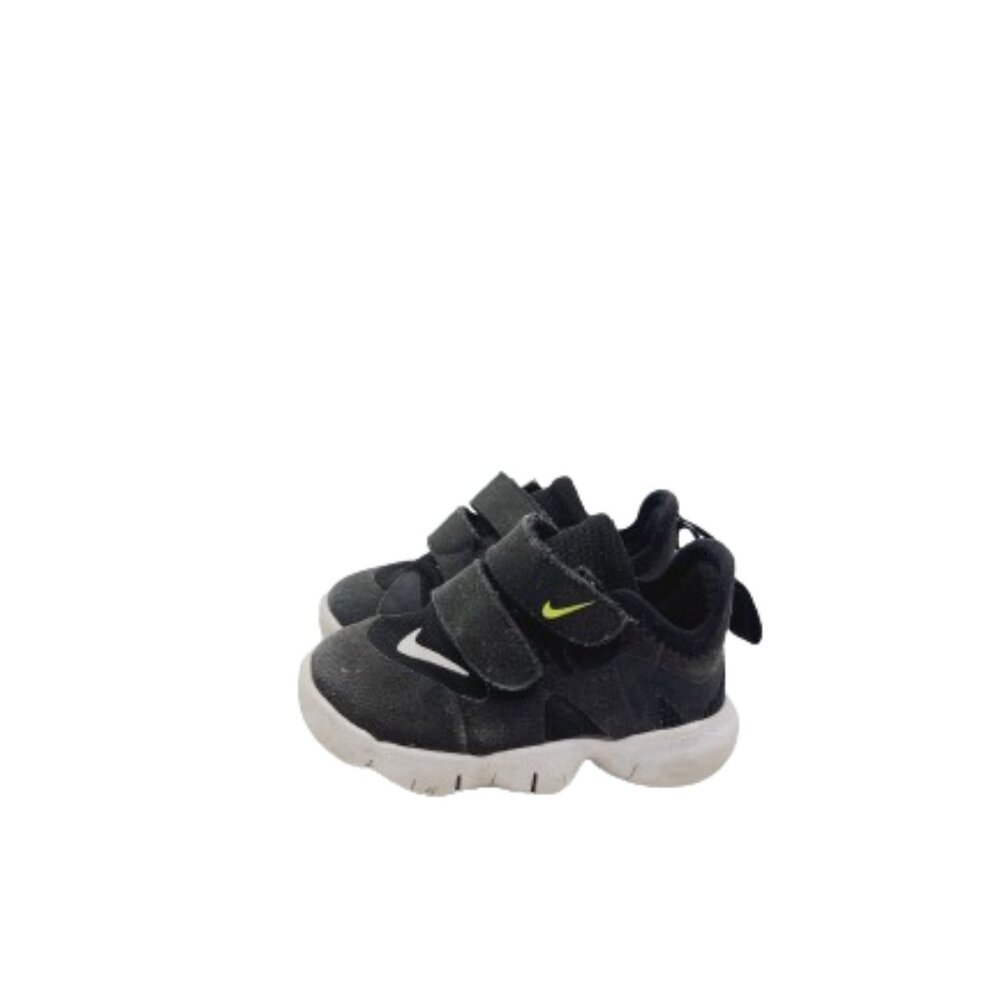 Nike Toddler Boy's Black White Free Rn 5.0 AR4146-001 Running Sneakers Size 5C